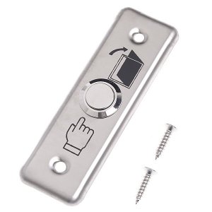 Wholesale Stainless Steel Door Exit Push Release Button Switch for Access Control Free Shipping