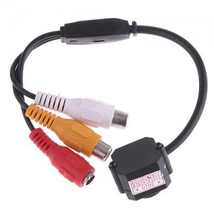Wholesale Super Mini Camera Micro Monochrome Color Wired CMOS Monitor Free Shipping