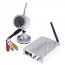 Wholesale Wireless 2.4Ghz Color IR Surveillance CMOS Camera Monitor Free Shipping