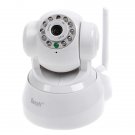 Wholesale EasyN Wireless WIFI IP Camera IR LED 2-Audio Nightvision White Free Shipping