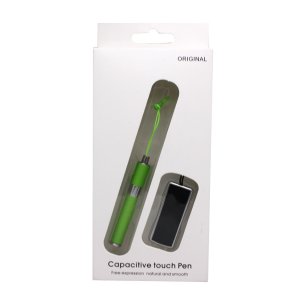 &iuml;&raquo;&iquest;Wholesale Unique Capacitive Touch Pen with Strap for iPhone/iPad/Touch Free Shipping