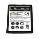 Wholesale Rechargeable Li-ion Battery HTC HD3 / HD7 1500mAh 3.7V BD2911 Free Shipping
