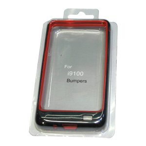 Wholesale Stylish Samsung i9100 Bumper Case Hard Back Cover Nine Color Free Shipping
