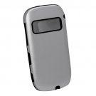 Wholesale Silver White Metallic - coloured Protector Back Case for Nokia C7 Free Shipping
