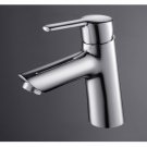 Wholesale Chrome One handle single hole mount mixer taps Bath Sink Faucets(DZ2003) Free Shipping