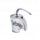 Wholesale Ceramic Single Handle Waterfall Bath Sink Faucet (V7014) Free Shipping