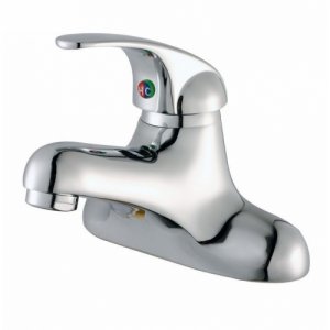 Wholesale Chrome Single handle Centerset  cold and hot  Bath Sink Faucets(I0467) Free Shipping