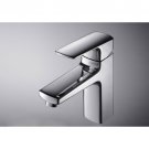 Chrome One handle single hole mount mixer taps Bath Sink Faucets(DZ2002) Free Shipping