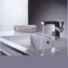 Chrome One handle single hole mount cold and hot Bath Sink Faucets(B124) Free Shipping