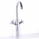 Chrome Two Handles cold and hot Bath Sink Faucets(A540) Free Shipping
