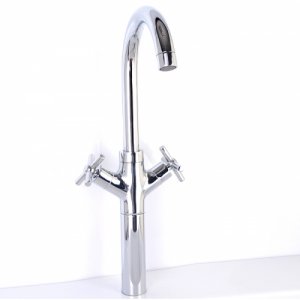 Chrome Two Handles cold and hot Bath Sink Faucets(A540) Free Shipping