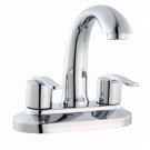 Chrome Two Handles Centerset cold and hot Bath Sink Faucets(I4415) Free Shipping