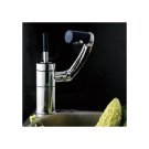 Chrome One handle single hole mount cold and hot Bath Sink Faucets(N2007) Free Shipping