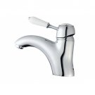 Chrome One handle single hole mount cold and hot Bath Sink Faucets(I4111) Free Shipping