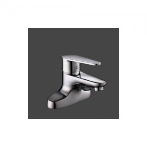 Chrome Single handle Centerset cold and hot Bath Sink Faucets(D4637) Free Shipping