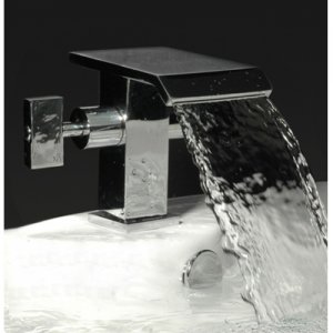 Chrome Two Handles mixer taps Bath Sink Faucets(CN1540) Free Shipping