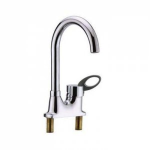 Chrome Single handle Centerset cold and hot Bath Sink Faucets(D5581) Free Shipping