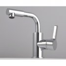 Chrome Swivel Single handle single hole mount cold and hot Bath Sink Faucet(W22401) Free Shipping