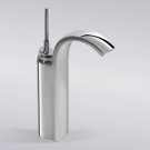 Wholesale Chrome Waterfall Single Hole Bathroom Sink Faucet(W22804) Free Shipping
