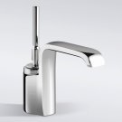 Chrome Waterfall Single Hole Bathroom Sink Faucet(W22805) Free Shipping