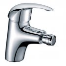 Wholesale Chrome One handle single hole mount Cold And Hot Bidet Faucets(AS0063) Free Shipping