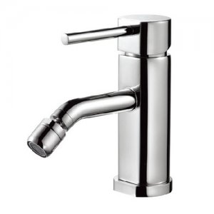 Wholesale Chrome One handle single hole mount Cold And Hot Bidet Faucets(AS0066) Free Shipping