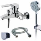 Wholesale Chrome Shower suit with Hand Shower&Shower Faucet(N2570) Free Shipping