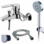 Wholesale Chrome Shower suit with Hand Shower&Shower Faucet(N2570) Free Shipping