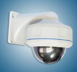 EC-V3222IR,CCTV IR Vandal Dome Camera, 420 TVL Color + 4-9mm Varifocal Synch Focus Lens