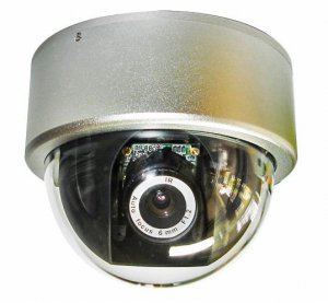 EC-V3230,CCTV Pan/Tilt VandalProof Dome Camera, 420 TVL,Color 6mm/F1.2 Manual Iris Lens, cctv video