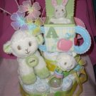 Macy Baby Cake Collector Cake--Limited Edition Amy Cole 2-tier Diaper Cakes