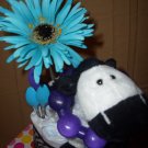 Small Zebra Cup-Cake Diaper Cakes