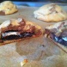 Homemade Oreo Stuffed Chocolate Chip Cookies