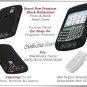 BLACKBERRY CURVE 8310 8320 8330 BLACK COVER CASE SKIN