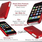 for APPLE iPHONE i PHONE 3G G3 RED HARD COVER CASE SKIN