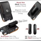for BLACKBERRY BOLD 9000 LEATHER POUCH CASE HOLSTER NEW
