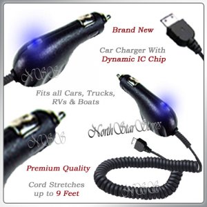 for SAMSUNG PROPEL A767 CELL PHONE FAST IC CAR CHARGER