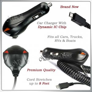 for MOTOROLA DROID RAZR VERIZON MICRO USB PREMIUM IC POWER CAR TRAVEL CHARGER NW