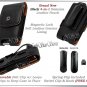 for SAMSUNG RUGBY SMART AT&T BLACK VERTICAL PREMIUM LEATHER CASE POUCH HOLSTER