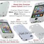 for APPLE iPHONE 4 4S ATT SPRINT VERIZON WHITE ARMOR HYBRID SILICONE SKIN COVER