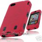for APPLE iPHONE 4 4S 4G AT&T SPRINT VERIZON BLACK RED ARMOR HYBRID CASE COVER