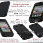 for APPLE iPHONE 4 4S ATT SPRINT VERIZON BLACK ARMOR HYBRID SILICONE SKIN COVER