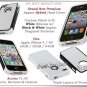 for APPLE iPHONE 4 4S ATT SPRINT VERIZON BLACK WHITE HYBRID IMPACT CASE GEL SKIN