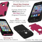 for APPLE iPHONE 4 4S SPRINT VERIZON PINK HYBRID SILICONE SLIM CASE COVER SKIN