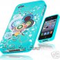 for APPLE iPHONE 4 4S SPRINT VERIZON BLUE SLIM TPU SILICONE GEL CASE COVER SKIN