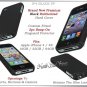 for APPLE iPHONE 4 4S AT&T SPRINT VERIZON HARD BLACK RUBBERIZED CASE COVER SKIN