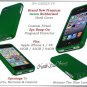 for APPLE iPHONE 4 4S AT&T SPRINT VERIZON HARD GREEN RUBBERIZED CASE COVER SKIN