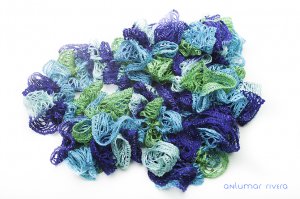 "Twist" Ruffle Scarf
