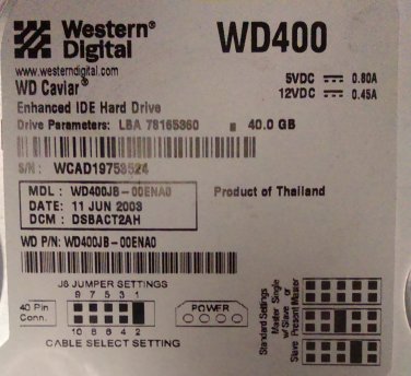WD400JB-00ENA0  (EIDE)