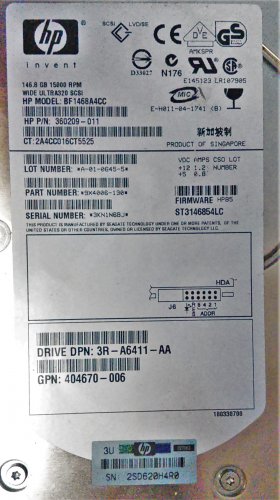 HP Model #: BF1468A4CC